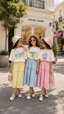 کراپ دامن summer