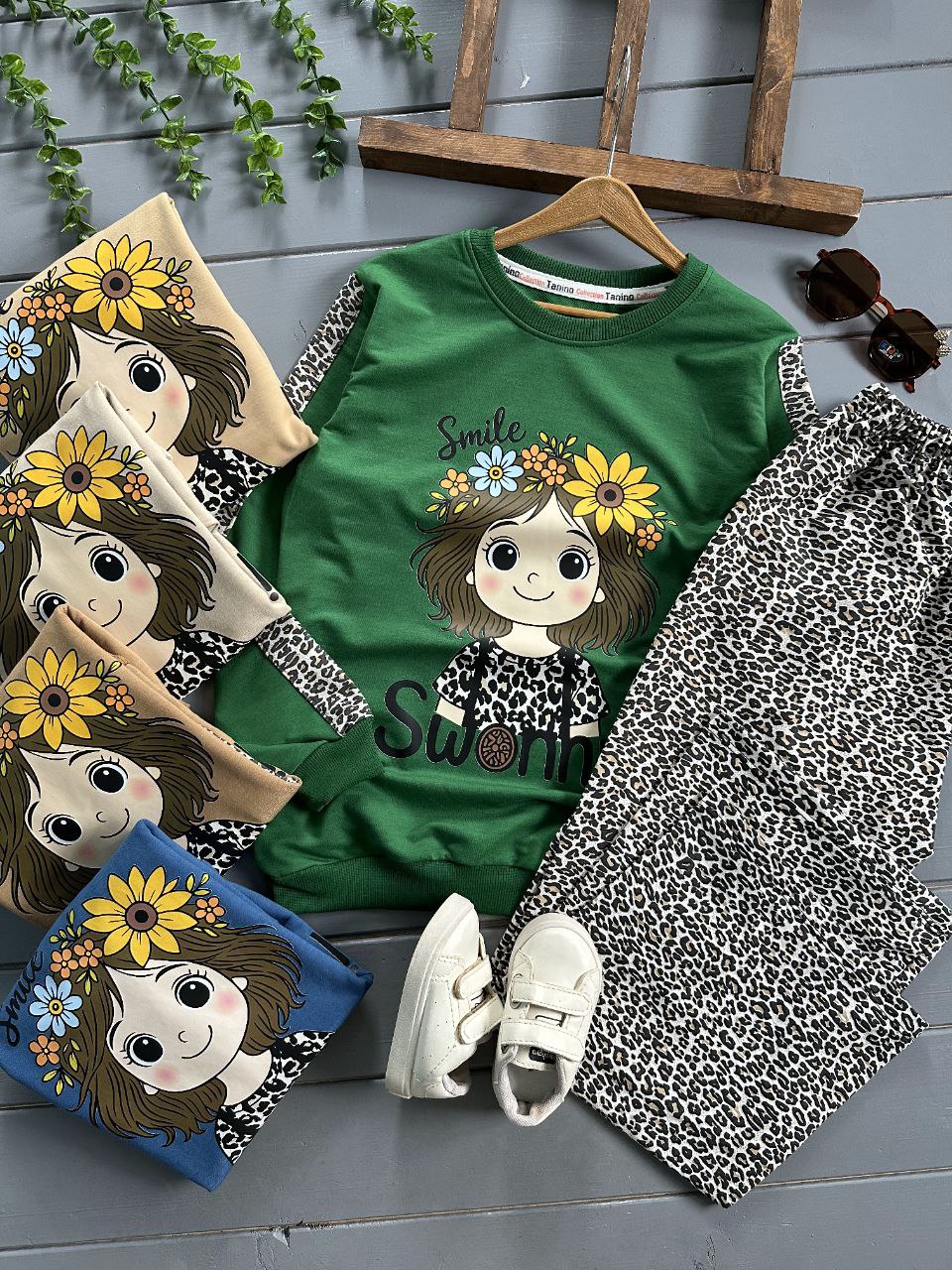 دختر گل به سر پلنگی