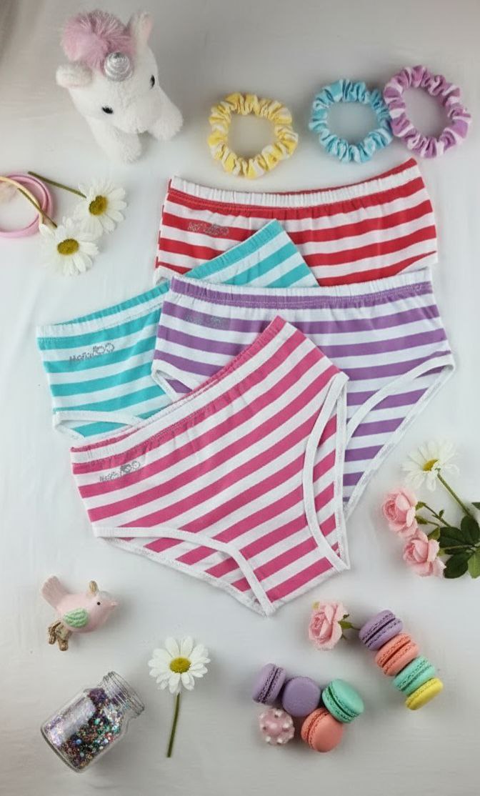 شورت راه راه جدید دخترانه