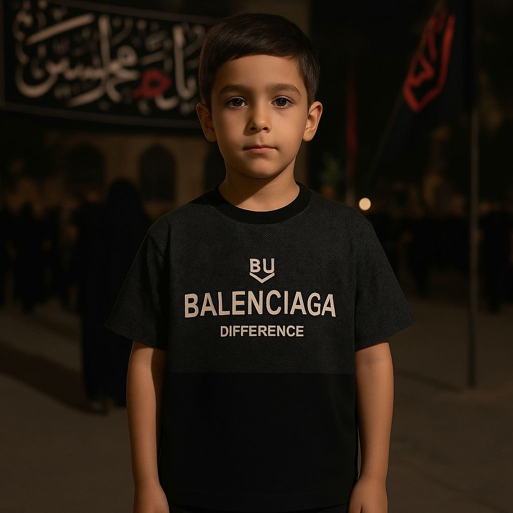 تیشرت مشکی balenciaga
