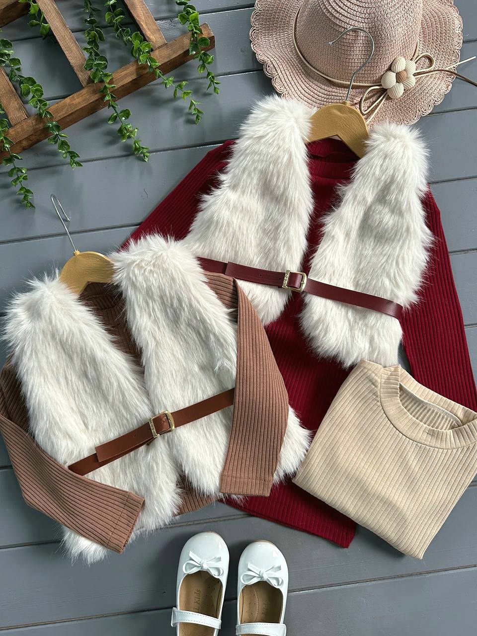 سه تکه خزدار