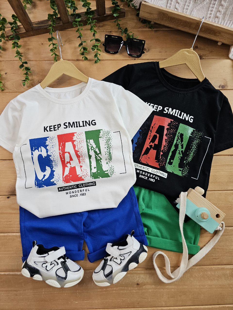 تیشرت شلوارک can