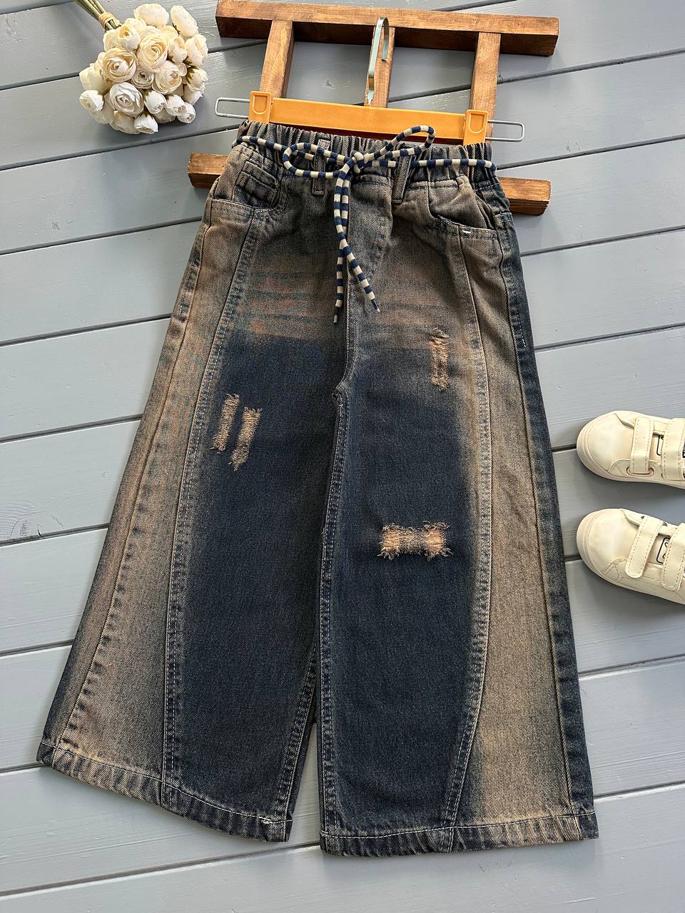 شلوار شافل بگ کثیف شور