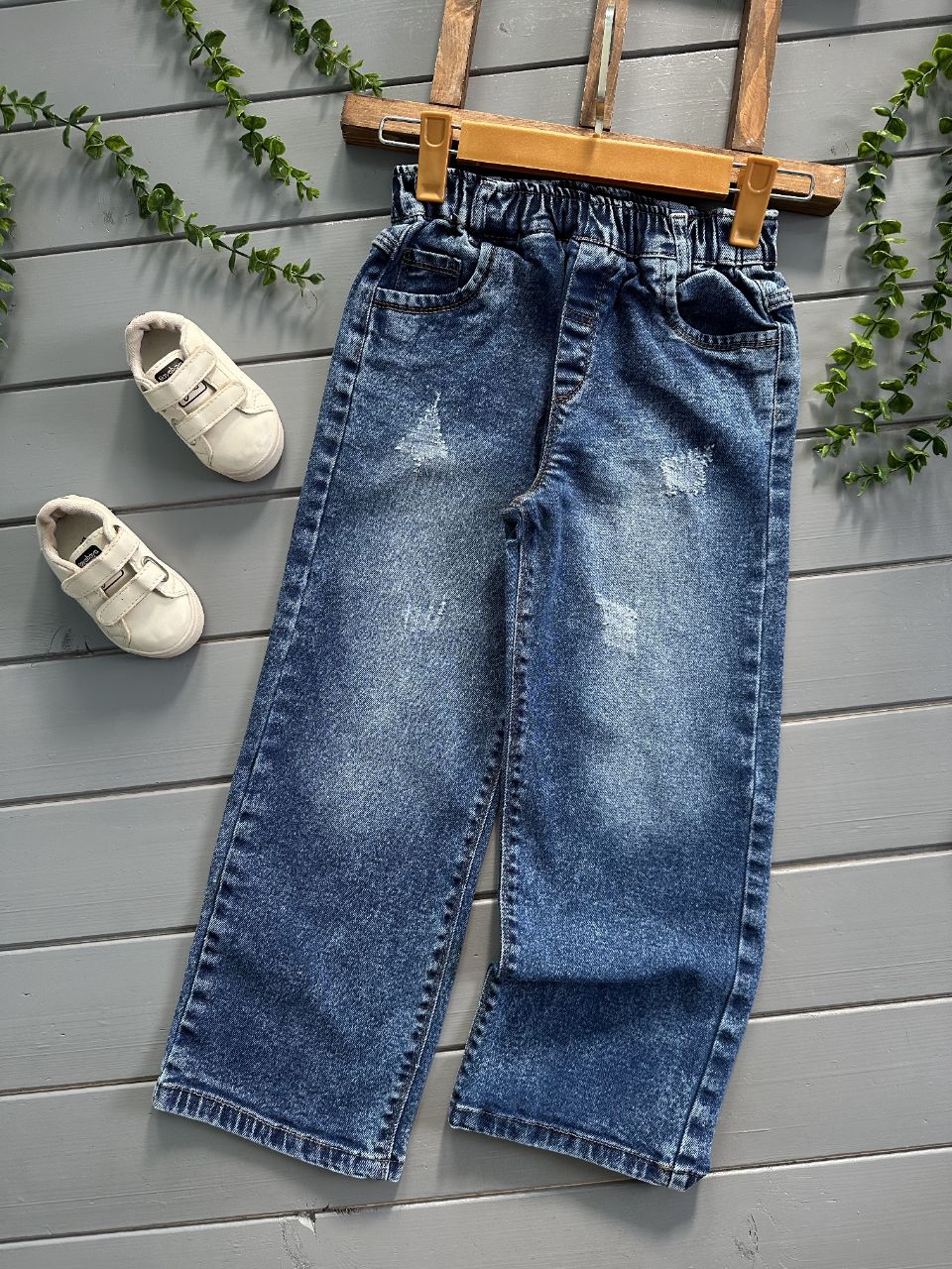 شلوار جین اقتصادی آبی