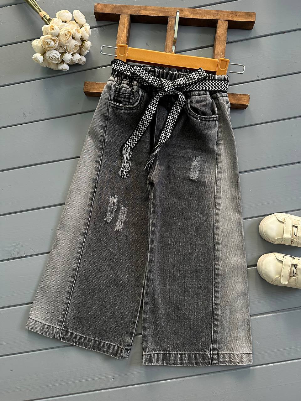 شلوار شافل ذغالی 