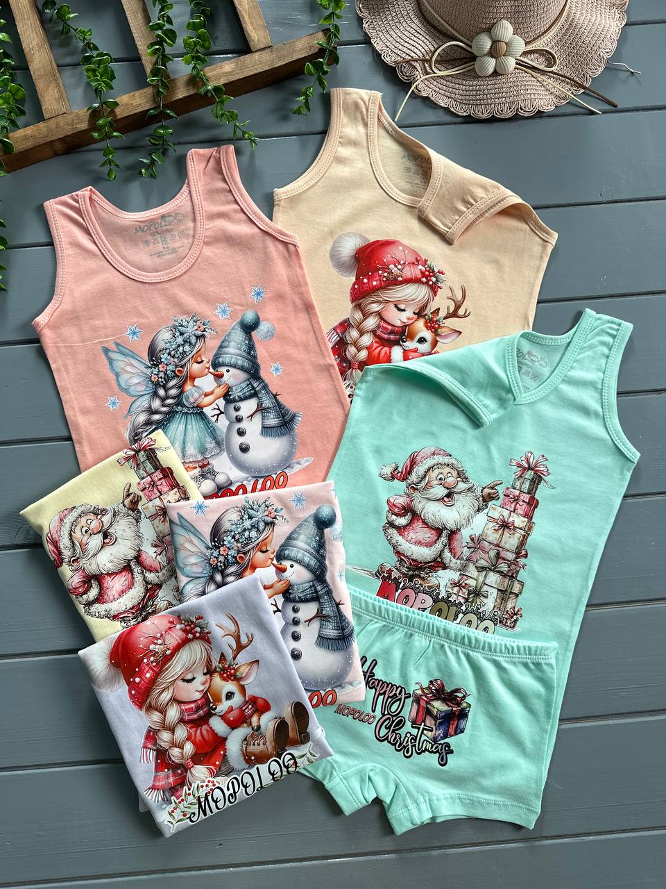 رکابی شورت دخترانه شکلکلی