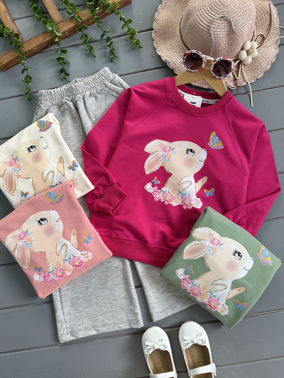 ست خرگوش و پروانه