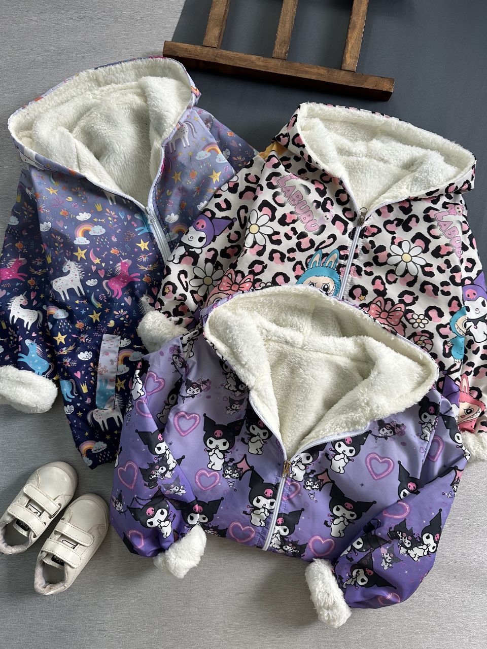 سویشرت خزدار دخترانه