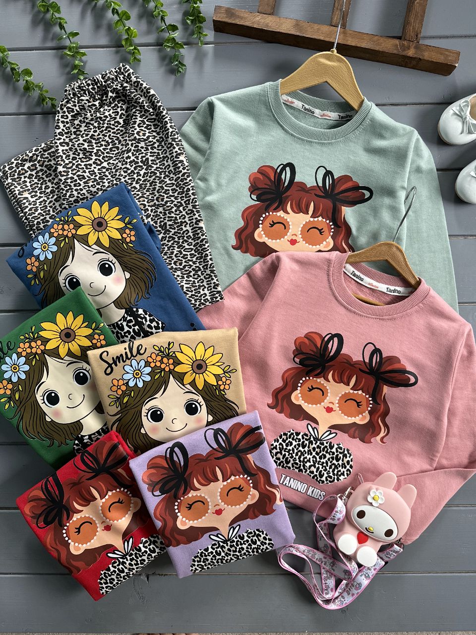 ست دخترعینکی پلنگی