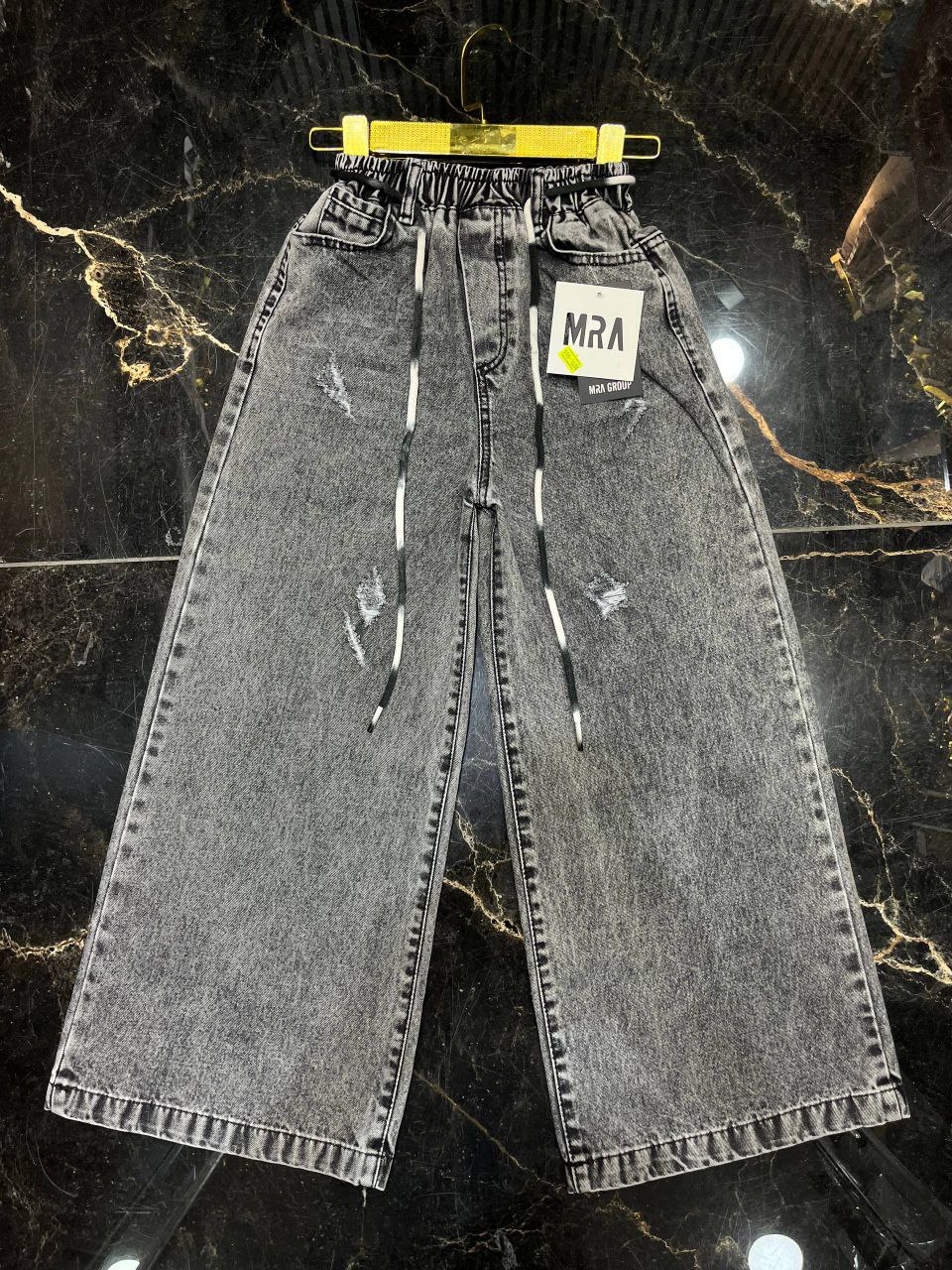 شلوار بگ ذغالی دلسا