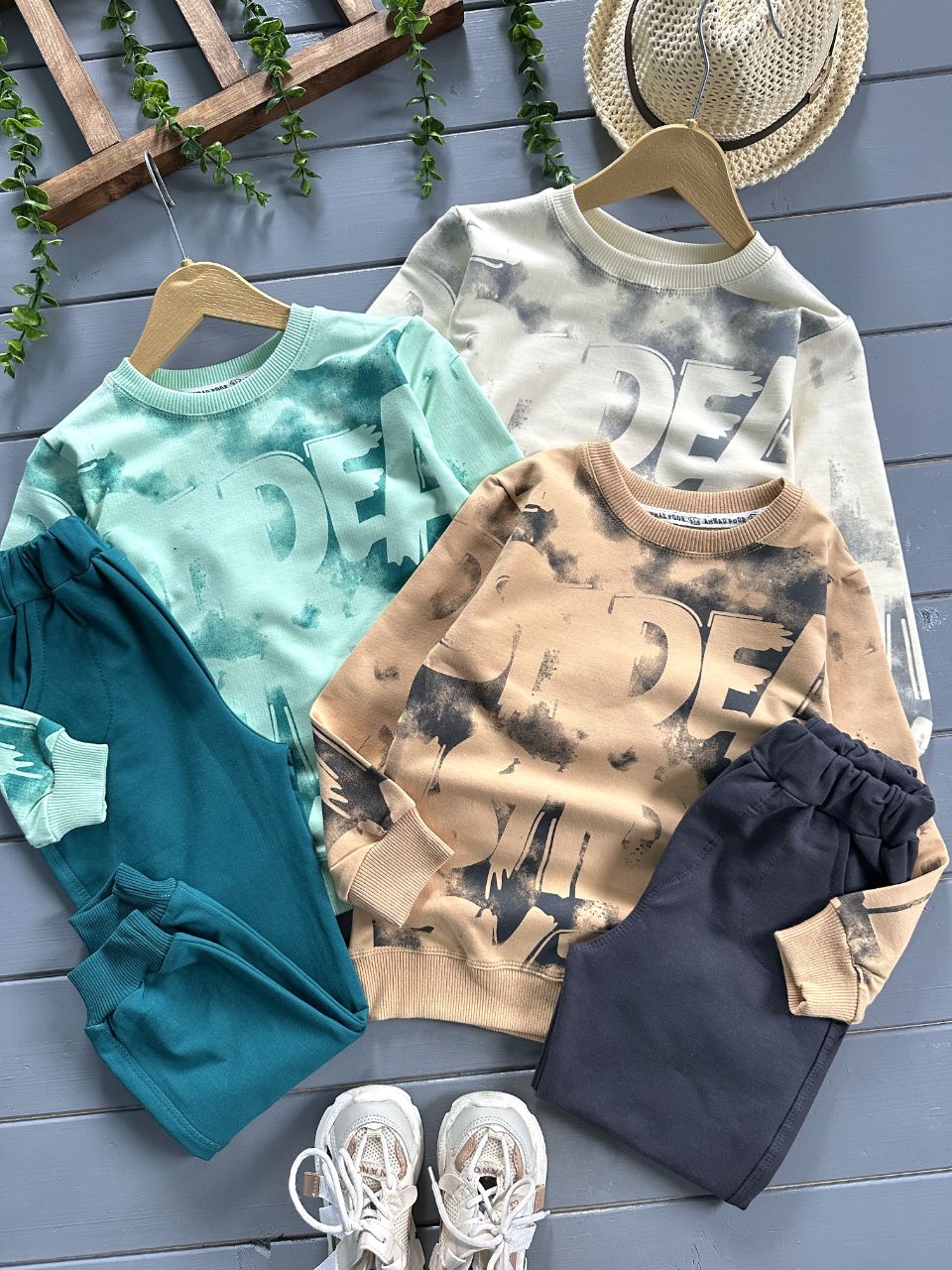 بلوز شلوار آبرنگی