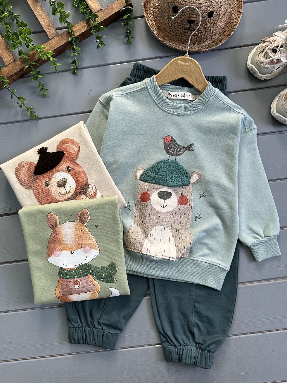 بلوز شلوار چاپی