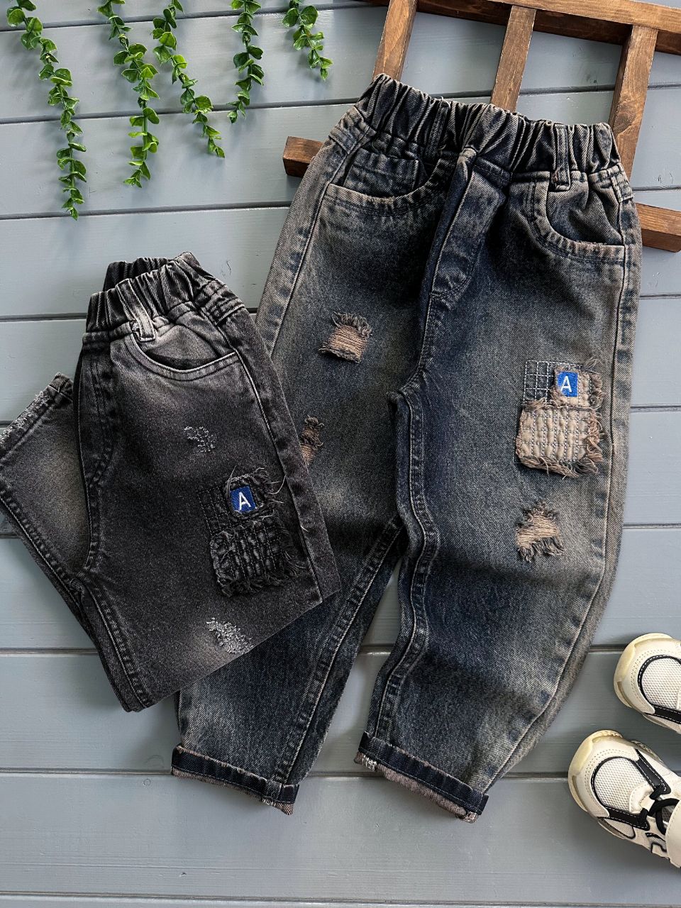 شلوار مام طرح A